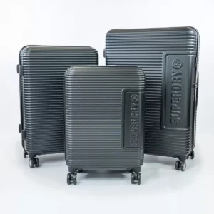 Superdry 3 Piece Hardside Luggage Set