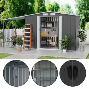 Life Time Garden Shed Metal Garden shed Dark Grey