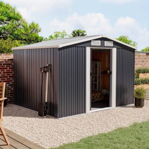 Life Time Garden Sheed Metal Garden 6 X 8 FT Metal Garden Shed