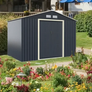 1pc Costway Outdoor Storage Shed